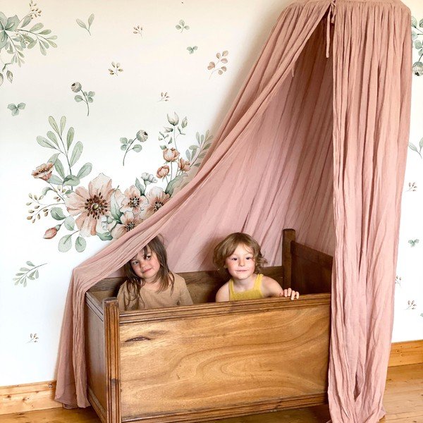 Zestaw naklejek ściennych Dekornik Meadow Flowers Pastel L-image-2