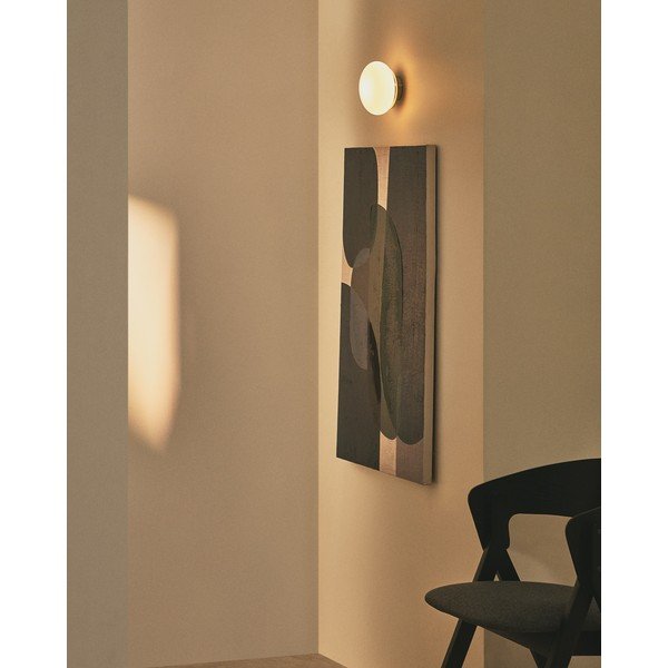 Biało-czarny kinkiet ø 15 cm Bamila – Kave Home-image-2