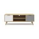 Szafka pod TV z drewna sosnowego 140x53 cm Elfa – Marckeric