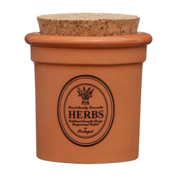 Pojemnik z terakoty Premier Housewares Herbs, ⌀ 7x9 cm