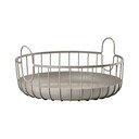 Metalowy koszyk druciany ø 38x18 cm Inu – Zone