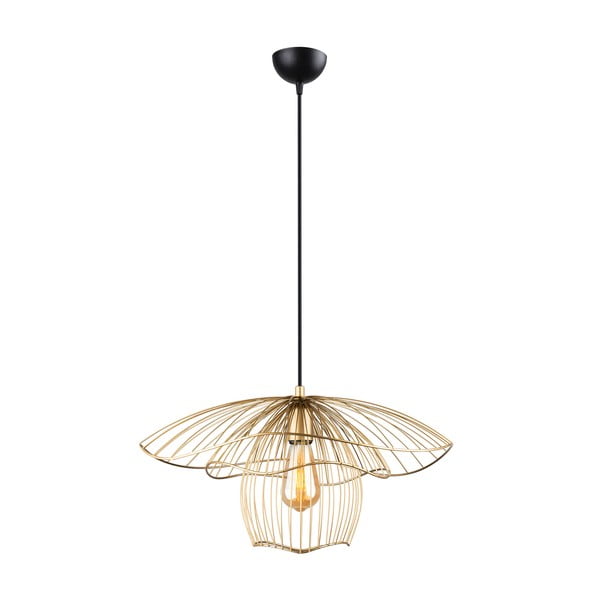 Lampa wisząca w kolorze złota Squid Lighting Root, wys. 123 cm-image-3