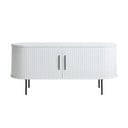 Biała szafka pod TV 120x56x40 cm Nola – Unique Furniture