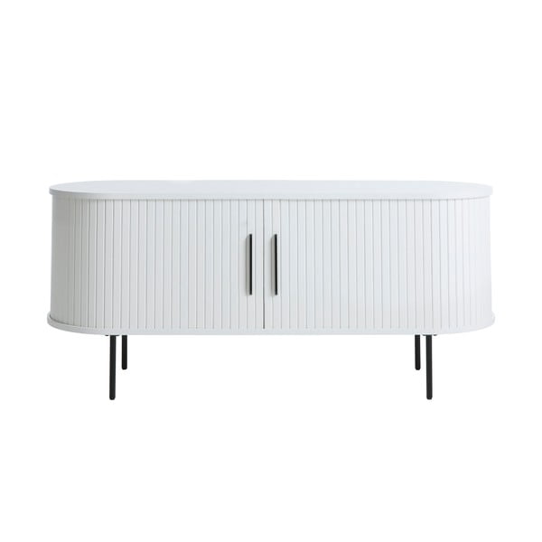 Biała szafka pod TV 120x56x40 cm Nola – Unique Furniture