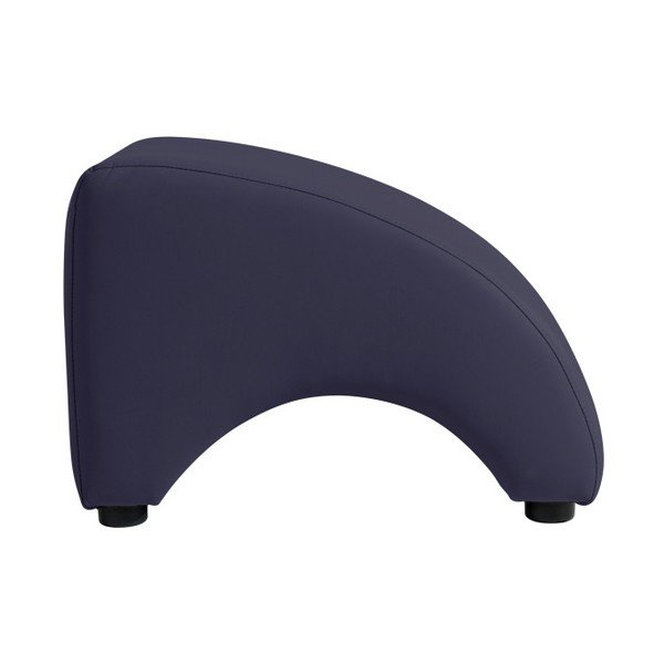 Granatowy podnóżek z imitacji skóry Max Winzer Brandford-image-2