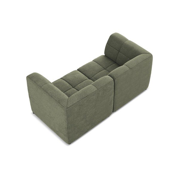 Zielona sofa z materiału bouclé 180 cm Aloha – Makamii-image-4