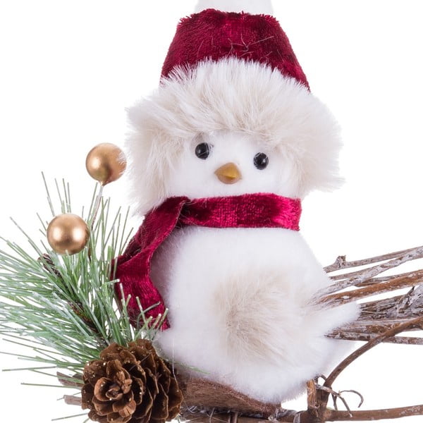Tekstylna ozdoba świąteczna 13 cm Bird – Casa Selección-image-1