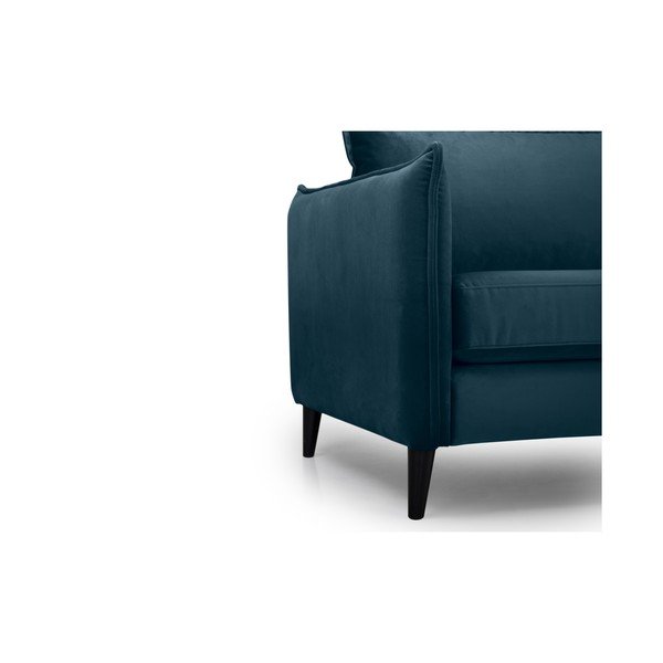 Ciemnoniebieska sofa Scandic Leo, 208 cm-image-4