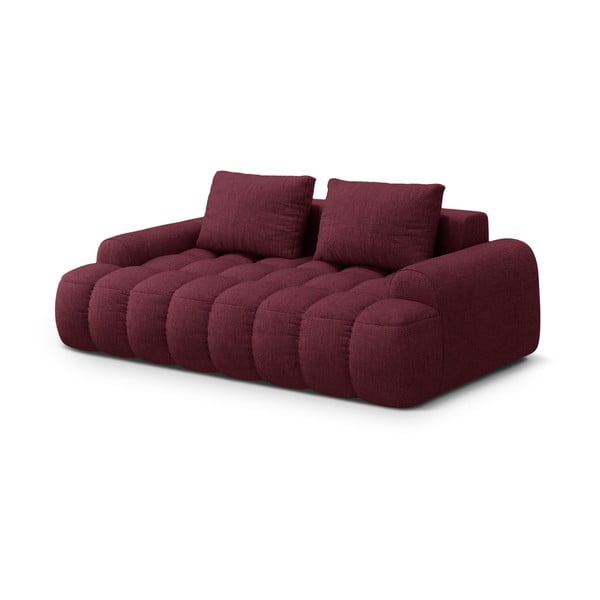 Bordowa sofa 200 cm Linz – Cosmopolitan Design-image-2