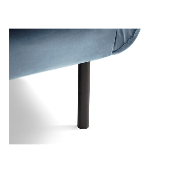 Jasnoniebieski aksamitny fotel Cosmopolitan Design Vienna-image-4