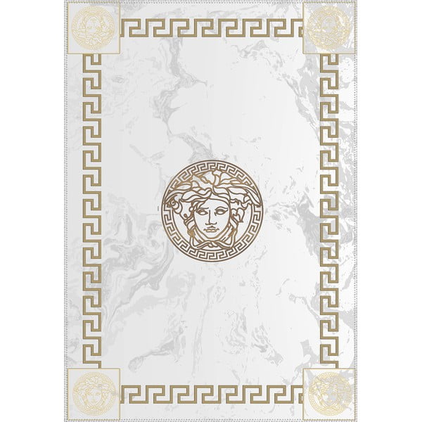 Szary dywan Vitaus Logo, 160x230 cm