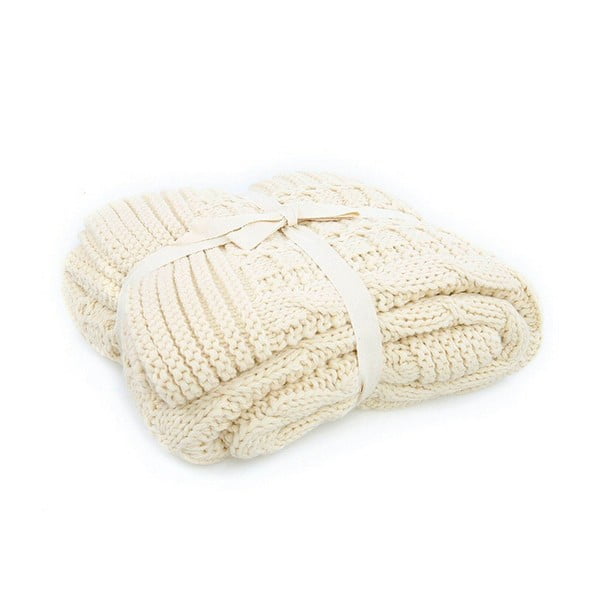 Jasnobeżowa narzuta Homemania Decor Teto, 130x170 cm-image-1