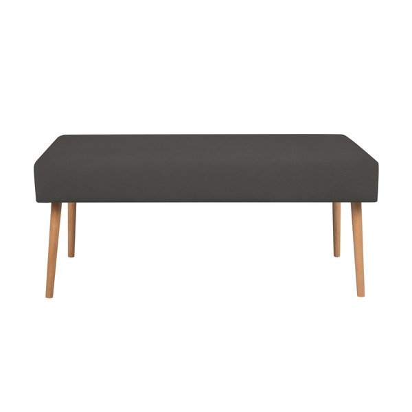 Ciemnoszara ławka Mazzini Sofas Bergamot-image-1