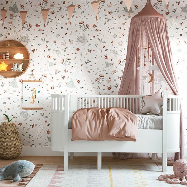 Tapeta dziecięca 10 m x 50 cm Dreamy Sealife – Lilipinso-image-2