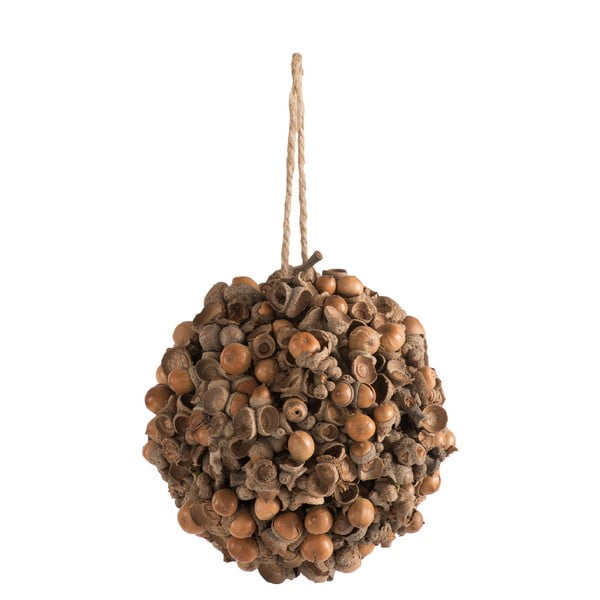 Dekoracja wisząca z orzeszkami J-Line Nuts, ⌀ 15 cm