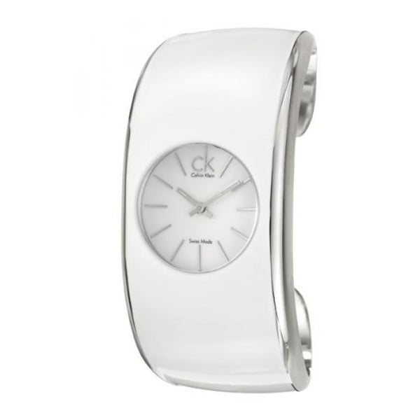 Biały zegarek damski Calvin Klein K6002101