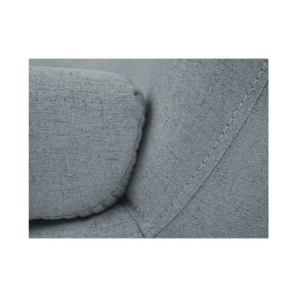 Jasnoniebieski fotel z brązowymi nogami Mazzini Sofas Piemont-image-4