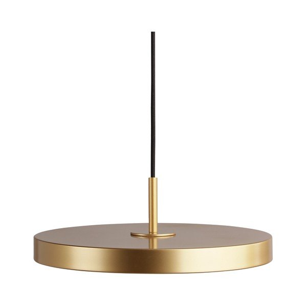 Lampa wisząca LED w kolorze złota z metalowym kloszem ø 31 cm Asteria Mini – UMAGE