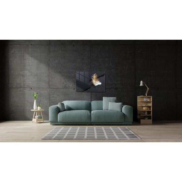 Szklany obraz 100x70 cm Feather – Wallity-image-2