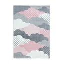 Różowo-szary dywan dziecięcy 140x200 cm Bambi – Ayyildiz Carpets