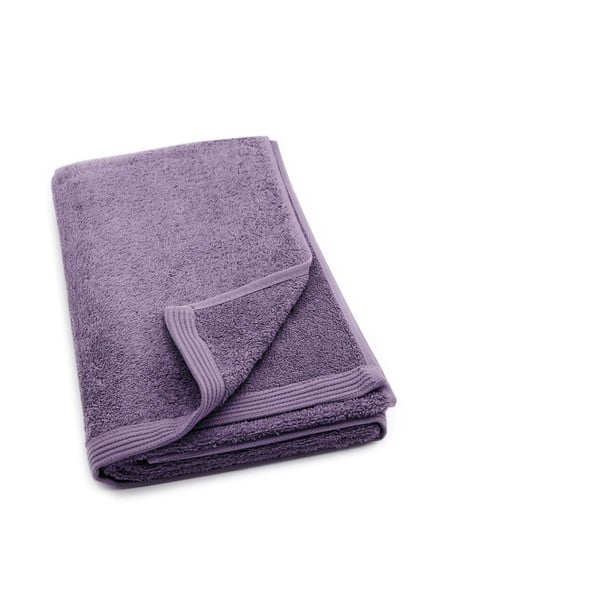 Fioletowy ręcznik kąpielowy Jalouse Maison Drap De Bain Lavande, 70x140 cm