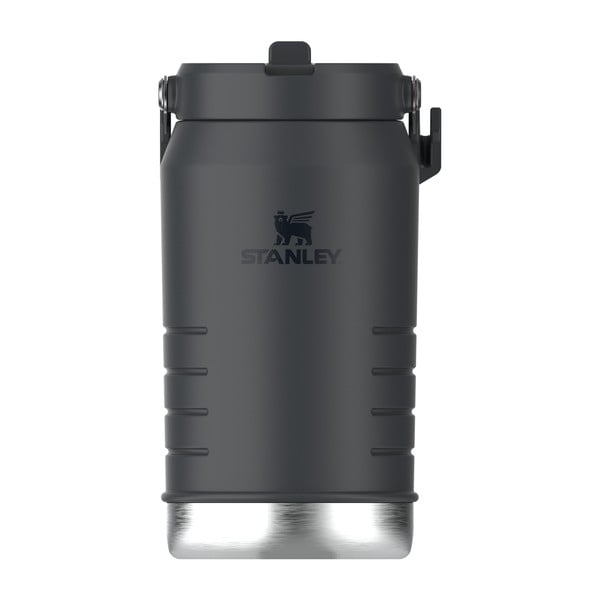 Czarny termos ze stali nierdzewnej 1,9 l IceFlow™ Flip Straw 2.0 Black – Stanley