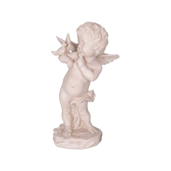 Dekoracyjna figurka z żywicy polimerowej w kształcie anioła Antic Line Ange, wys. 22 cm