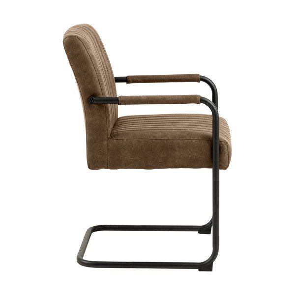 Brązowe krzesła zestaw 2 szt. Adele – Actona-image-4