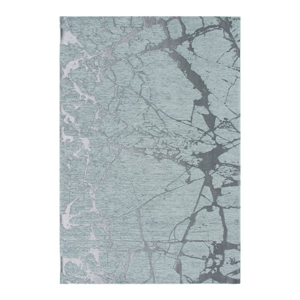 Szaroniebieski dywan Eco Rugs Marble, 135x200 cm