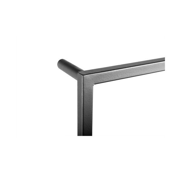 Czarny stalowy ścienny stojak na ręczniki Sapho Ska-image-3