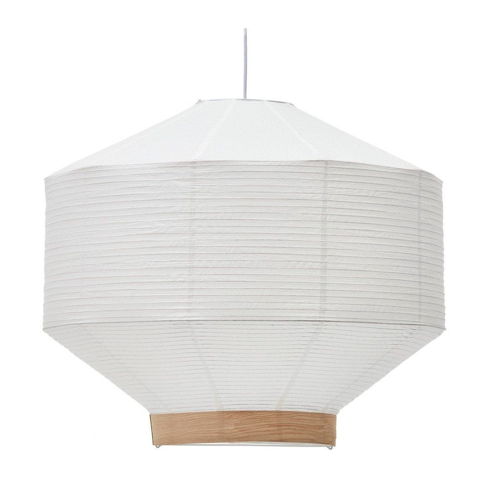 Biały abażur ø 80 cm Hila – Kave Home