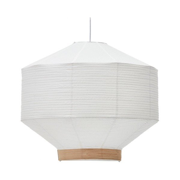 Biały abażur ø 80 cm Hila – Kave Home