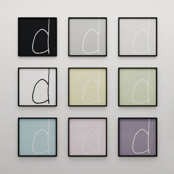 Plakat Litera C, 50x50 cm-image-2