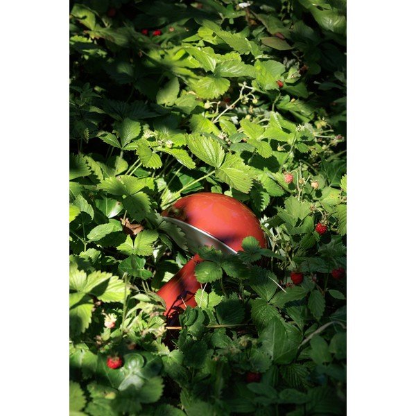 Czerwona lampa stołowa LED ze ściemniaczem (wysokość 20 cm) Mush – Hübsch-image-4