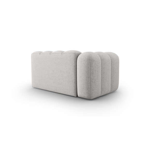 Jasnoszary moduł sofy (lewostronny) Lupine – Micadoni Home-image-4