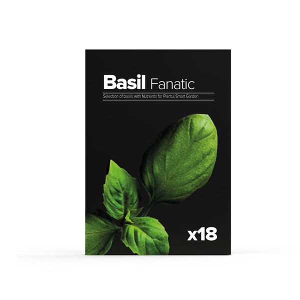 Zestaw 18 kazpułek z ziarenkami bazylii Plantui Basil Fanatic