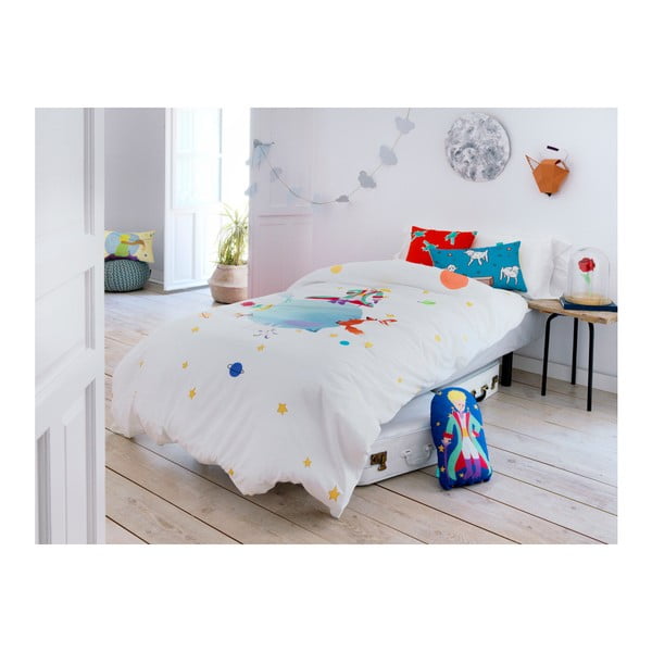 Bawełniana pościel dziecięca z poszewką na poduszkę Mr. Fox Little Prince, 100x120 cm-image-4