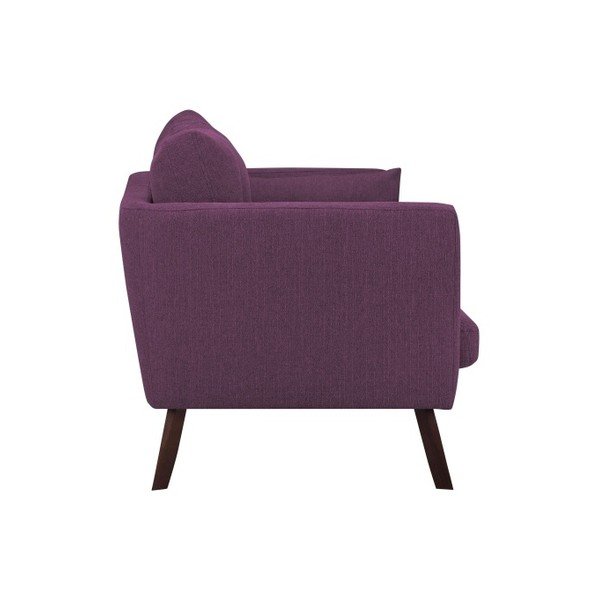 Fioletowy fotel Mazzini Sofas Elena-image-4