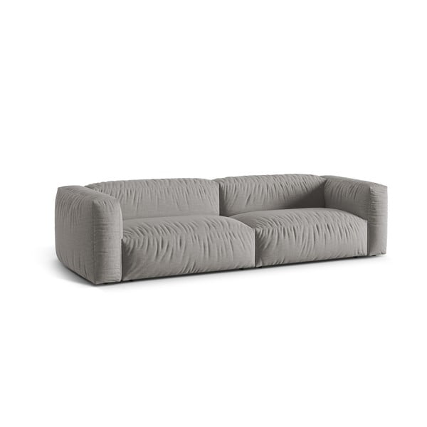 Jasnoszara sofa modułowa 320 cm Martina – Micadoni Home-image-1