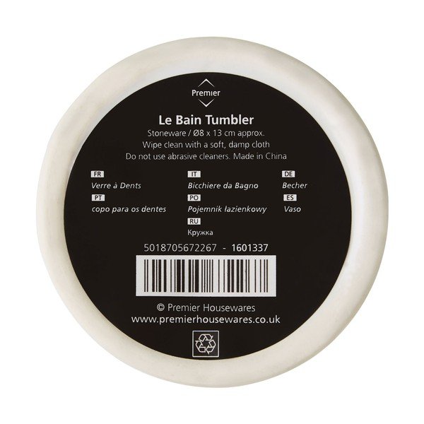 Kubek kamionkowy Premier Housewares Le Bain-image-2