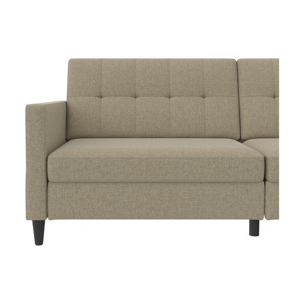 Beżowa rozkładana sofa 82 cm Hartford – Støraa-image-3