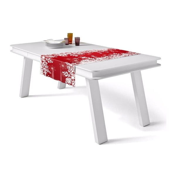 Czerwony bieżnik Christmas, 40x140 cm-image-1