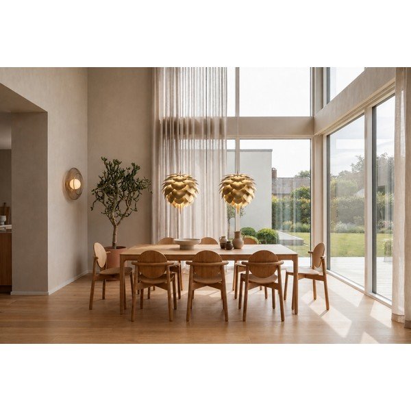 Abażur w kolorze złota ø 50 cm Silvia – UMAGE-image-1