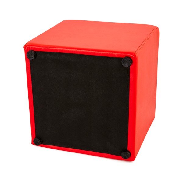 Czerwony puf Kokoon Rubik-image-4