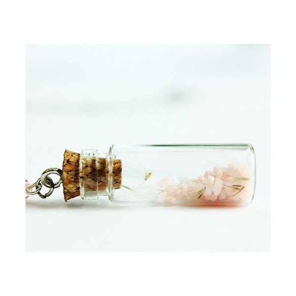 Naszyjnik Wish Bottle and Dandelions-image-2