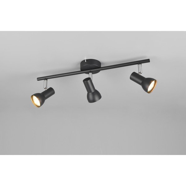 Czarna lampa punktowa ø 8 cm Cantar – Reality-image-1