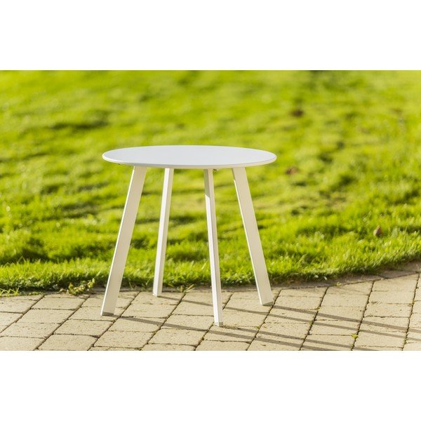 Biały stolik ogrodowy Timpana Mismo-image-1