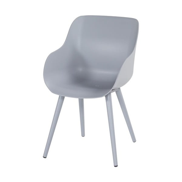 Komplet 2 szarych krzeseł ogrodowych Hartman Sophie Organic Studio Chair