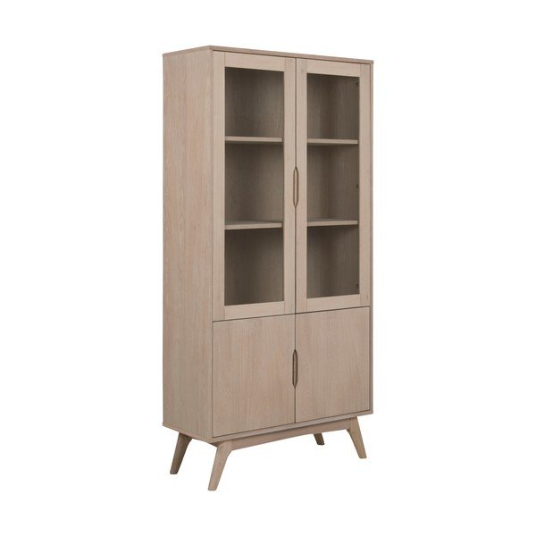 Witryna w dekorze dębu 94x192 cm Marte – Actona-image-1