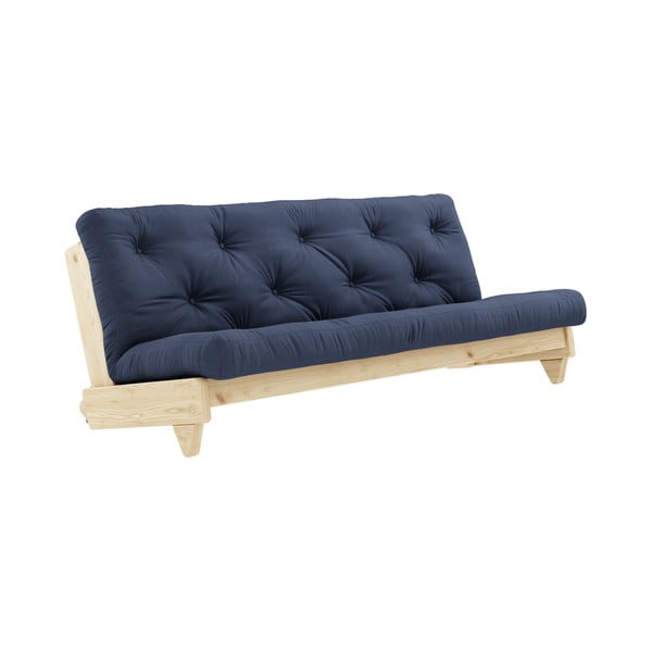 Sofa rozkładana z ciemnoniebieskim pokryciem Karup Design Fresh Natural/Navy-image-3